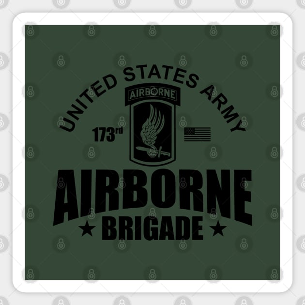 173rd Airborne Brigade Magnet by TCP
